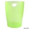 Papírkosár, 15 l, PP, EXACOMPTA "Linicolor", almazöld