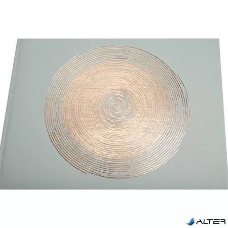 Vendégkönyv, 27x22 cm, 50 lap, EXACOMPTA "Ellipse", zöld