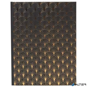   Vendégkönyv, 27x22 cm, 50 lap, EXACOMPTA "Neo Deco", fekete