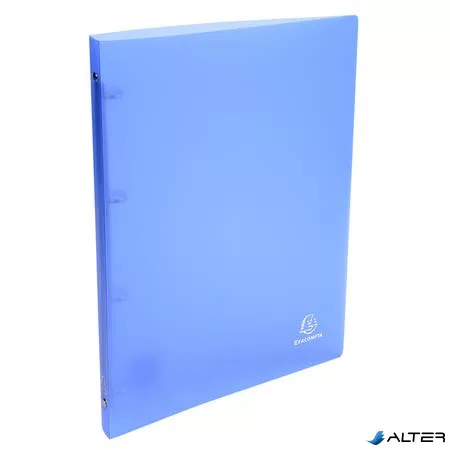 Gyűrűs könyv, 4 gyűrű, 20 mm, A4, PP, EXACOMPTA "Chromaline", vegyes színek