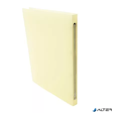 Gyűrűs könyv, 4 gyűrű, 20 mm, A4, PP, EXACOMPTA "Chromaline", vegyes pasztell színek