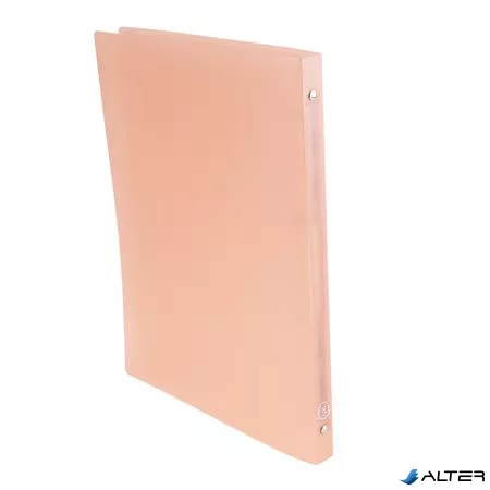 Gyűrűs könyv, 4 gyűrű, 20 mm, A4, PP, EXACOMPTA "Chromaline", vegyes pasztell színek