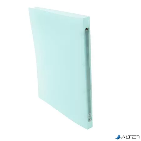 Gyűrűs könyv, 4 gyűrű, 20 mm, A4, PP, EXACOMPTA "Chromaline", vegyes pasztell színek