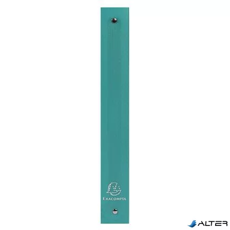 Gyűrűs könyv, 4 gyűrű, 40 mm, A4, PP, EXACOMPTA, sötétzöld