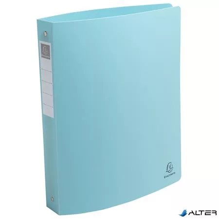 Gyűrűs könyv, 4 gyűrű, 30 mm,  A4, EXACOMPTA "Skandi", vegyes színek