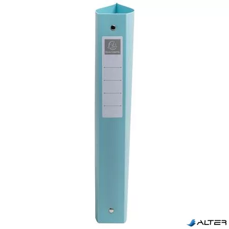 Gyűrűs könyv, 4 gyűrű, 30 mm,  A4, EXACOMPTA "Skandi", vegyes színek