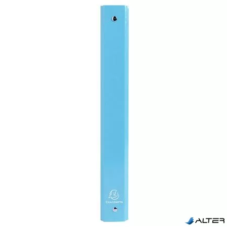 Gyűrűs könyv, 4 gyűrű, 40 mm, A4, karton, EXACOMPTA 'Iderama', világoskék