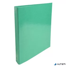   Gyűrűs könyv, 4 gyűrű, 40 mm, A4, karton, EXACOMPTA 'Iderama', zöld