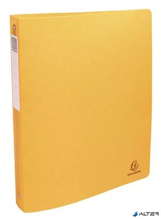 Gyűrűs könyv, 4 gyűrű, 40 mm, A4+, PP, EXACOMPTA "Pop'Nco", vegyes színek