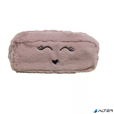 Tolltartó, cipzáras, EXACOMPTA "Fur", vegyes színek