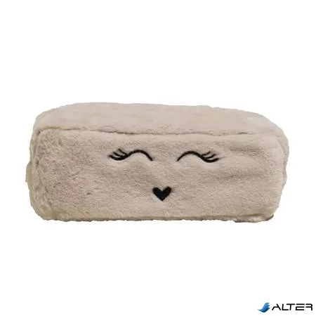 Tolltartó, cipzáras, EXACOMPTA "Fur", vegyes színek