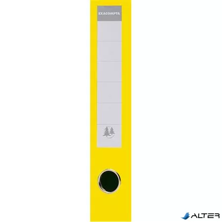 Iratrendező, 70 mm, A4, PVC, EXACOMPTA, sárga