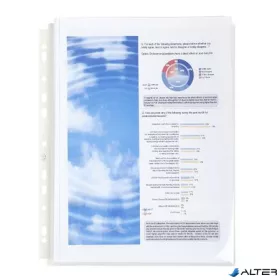 Katalógustartó genotherm, lefűzhető, A4, PP, EXACOMPTA