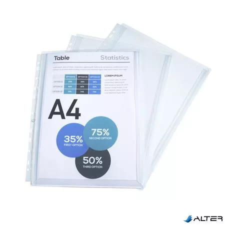 Katalógustartó genotherm, lefűzhető, A4, PP, EXACOMPTA