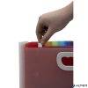 Harmonika irattartó, A4, PP, 24 rekeszes, EXACOMPTA
