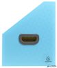 Harmonika iratpapucs, 265x325 mm, PP, 12 rekeszes, EXACOMPTA 'Pop'NCo', ciánkék