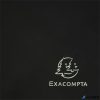 Gumis mappa, PP, A4, EXACOMPTA "Opaque", fekete