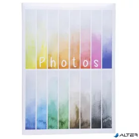   Fotóalbum, 22,5x32,5 cm, 50 lap, EXACOMPTA 'Rainbow'