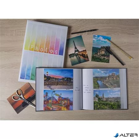 Fotóalbum, 22,5x32,5 cm, 50 lap, EXACOMPTA 'Rainbow'