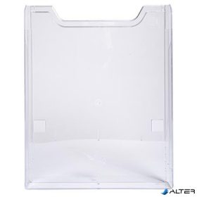   Katalógustartó elem, A4, álló, EXACOMPTA "Office", áttetsző, dupla