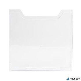   Előlap katalógustartóhoz, A4, álló, EXACOMPTA "Office", áttetsző