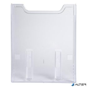   Katalógustartó fali elem, A4, álló, EXACOMPTA "Office", áttetsző