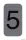 Információs tábla, öntapadó, 2,5x4,4 cm, alumíniumhatású, EXACOMPTA, 5-ös