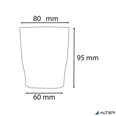Írószertartó, EXACOMPTA "Office", éjkék