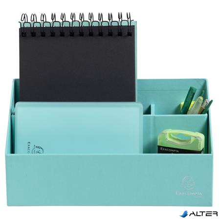 Asztali rendező, EXACOMPTA "Teksto", kékeszöld