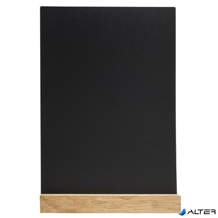 Krétatábla, álló, A4, menükhöz, EXACOMPTA, fekete