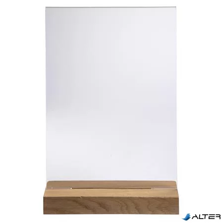 Laptartó, álló, A4, EXACOMPTA, áttetsző