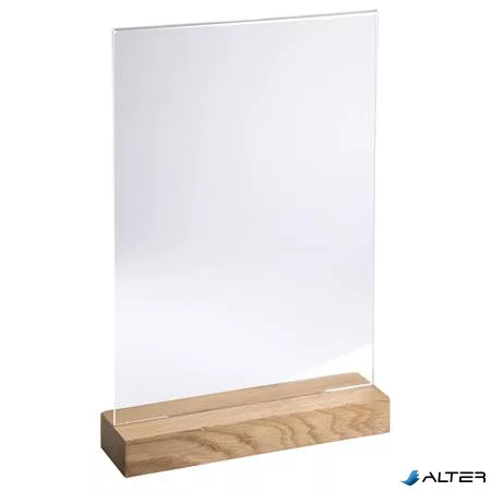 Laptartó, álló, A4, EXACOMPTA, áttetsző