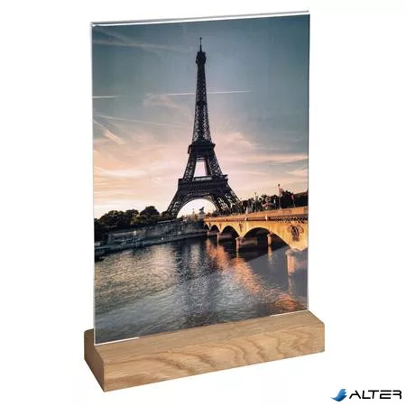 Laptartó, álló, A4, EXACOMPTA, áttetsző