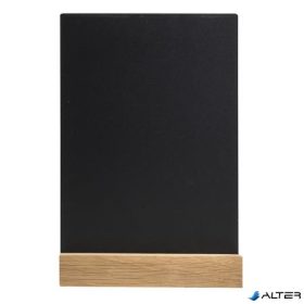 Krétatábla, álló, A5, menükhöz, EXACOMPTA, fekete