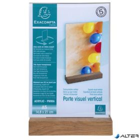 Laptartó, álló, A5, EXACOMPTA, áttetsző