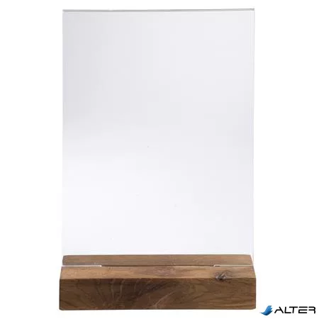 Laptartó, álló, A5, EXACOMPTA, áttetsző