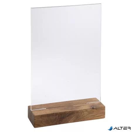 Laptartó, álló, A5, EXACOMPTA, áttetsző