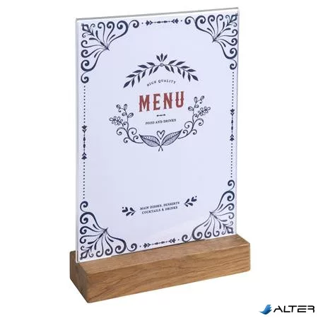 Laptartó, álló, A5, EXACOMPTA, áttetsző