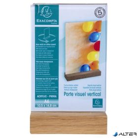 Laptartó, álló, A6, EXACOMPTA, áttetsző