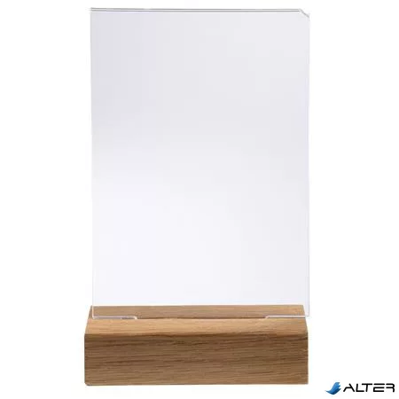 Laptartó, álló, A6, EXACOMPTA, áttetsző