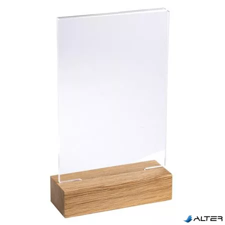 Laptartó, álló, A6, EXACOMPTA, áttetsző