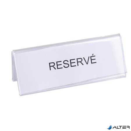 Névtábla tartó, asztali, A6, EXACOMPTA