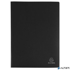   Bemutatómappa, 30 zsebes, A4, EXACOMPTA 'Opak', fekete