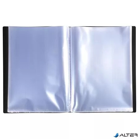 Bemutatómappa, 30 zsebes, A4, EXACOMPTA 'Opak', fekete