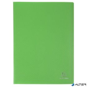   Bemutatómappa, 30 zsebes, A4, EXACOMPTA 'Opak', zöld