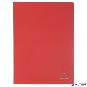   Bemutatómappa, 30 zsebes, A4, EXACOMPTA 'Opak', piros