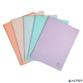   Bemutatómappa, 30 zsebes, A4, EXACOMPTA "Aquarel", vegyes pasztell színek