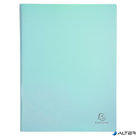 Bemutatómappa, 30 zsebes, A4, EXACOMPTA "Aquarel", vegyes pasztell színek