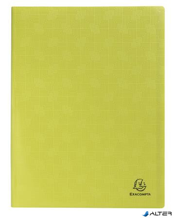 Bemutatómappa, 30 zsebes, A4, EXACOMPTA "Pop'Nco", vegyes színek