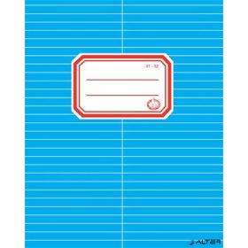   Füzet, tűzött, A5, szótár, 32 lap, FŰZFŐI Harmónia "31-32"